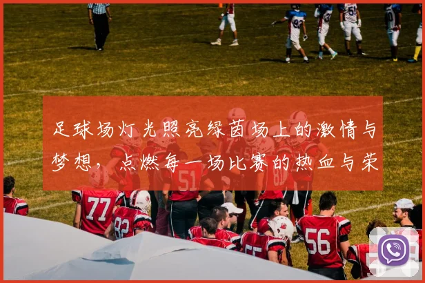 足球场灯光照亮绿茵场上的激情与梦想，点燃每一场比赛的热血与荣耀